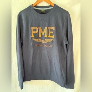 PME Legend Long Sleeve T Shirt Medium gray